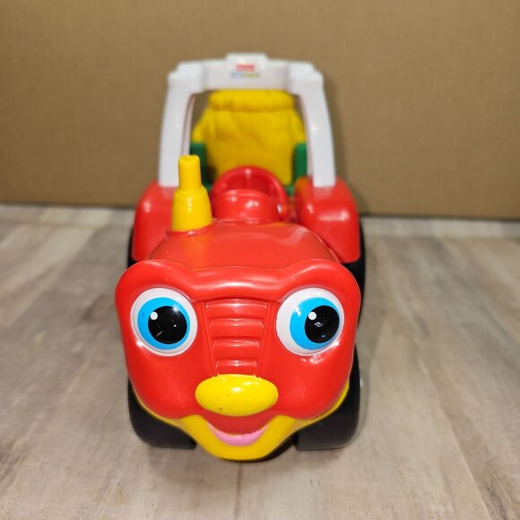 Little People Tractor Farm Animals Figures Farmer Lot Cow Dog Horse Pig Music - Picture 13 of 13